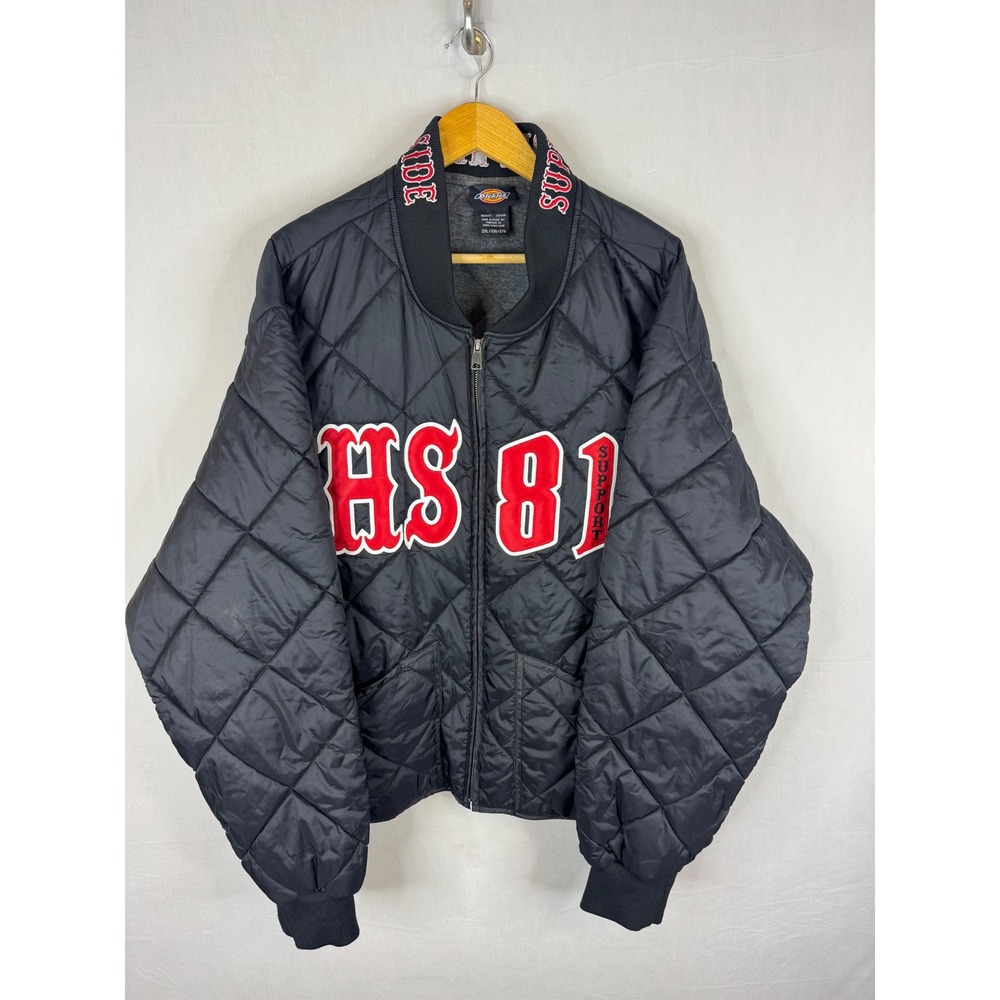 Dickies HS 81 Support Hellside Quilted Bomber Jacket Black 2XL Limited Edition
